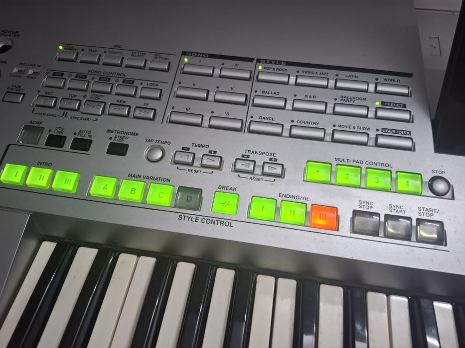Keyboard Yamaha Tyros 1