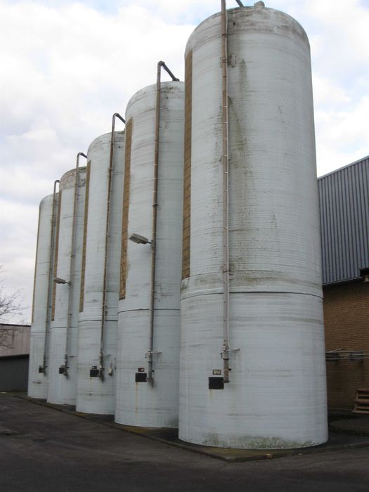 Silos z włókna szklanego 75m3