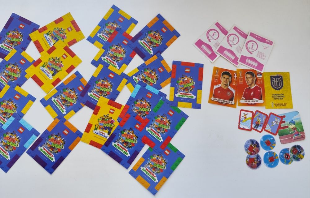 Картки Lego Fifa world cup McDonald's