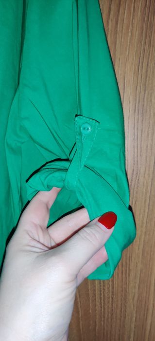 Koszula w kolorze żywej zieleni 48/50