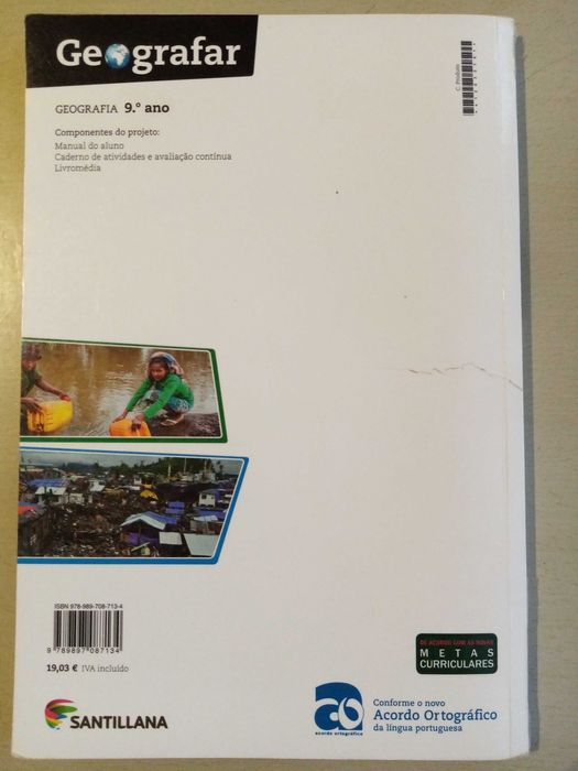Manual de Geografia do 9 ano + Caderno de atividades disponível