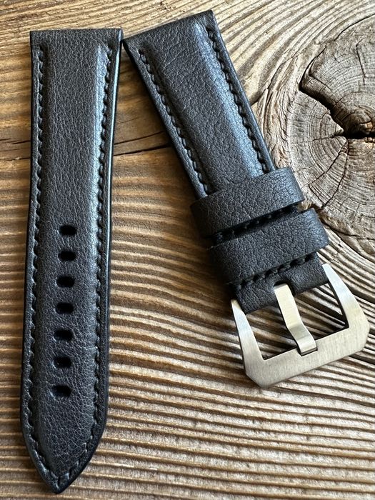 Pasek do zegarka Panerai 26 mm handmade skóra ręcznie robiony
