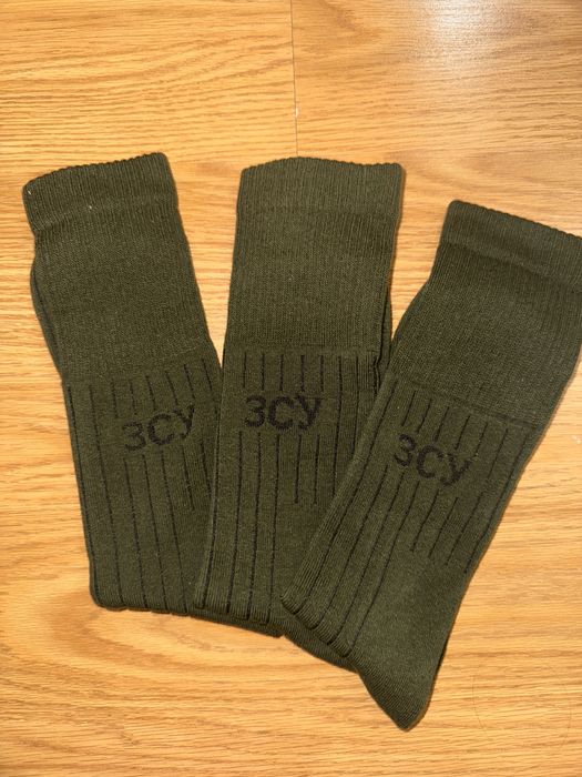 Шкарпетки (носки) ЗСУ зелені