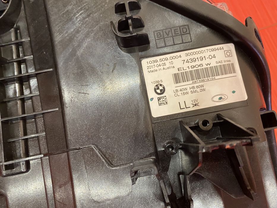 Фара BMW 5 G30 G31 Full LED Америка USA ліва права