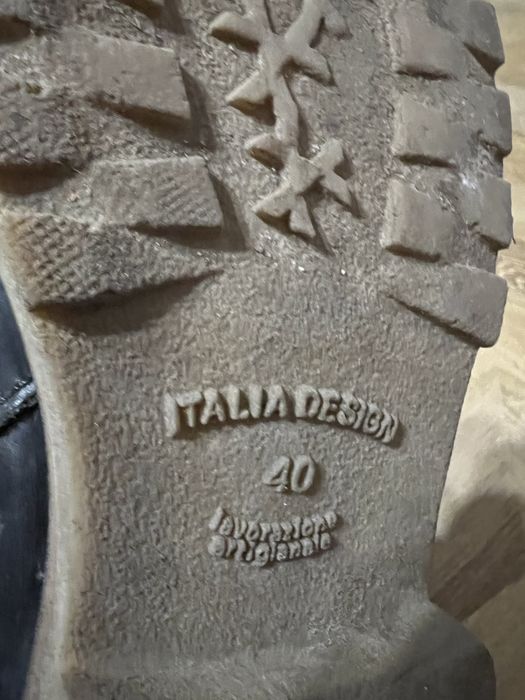 Ботинки кожа натуральная