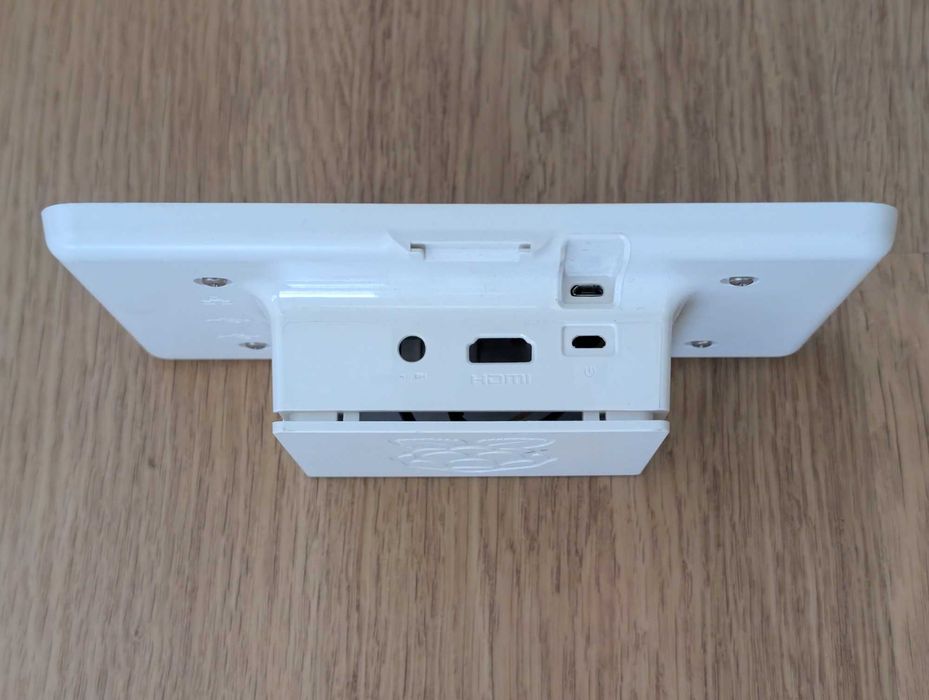 Ecrã tátil oficial Raspberry Pi 7 polegadas com caixa branca (sem Raspberry Pi)