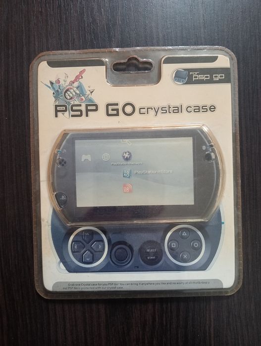 Прозорий чохол "Crystal Case" для портативної ігрової консолі Sony PSP Go