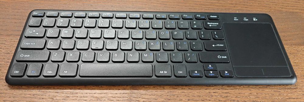 Klawiatura bluetooth z touchpadem