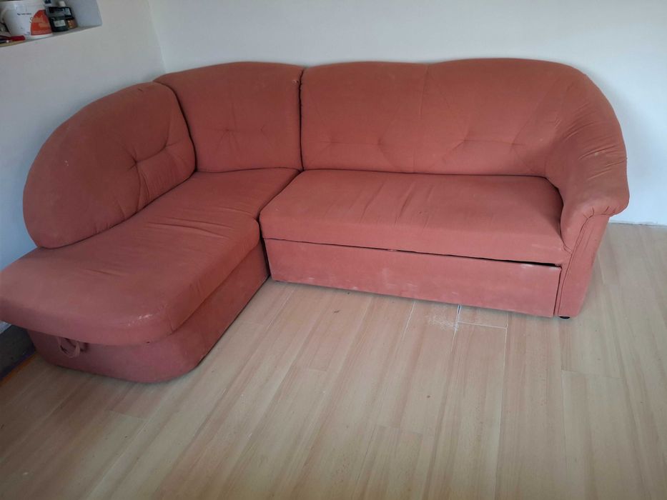 Oddam za darmo narożnik z funkcją spania