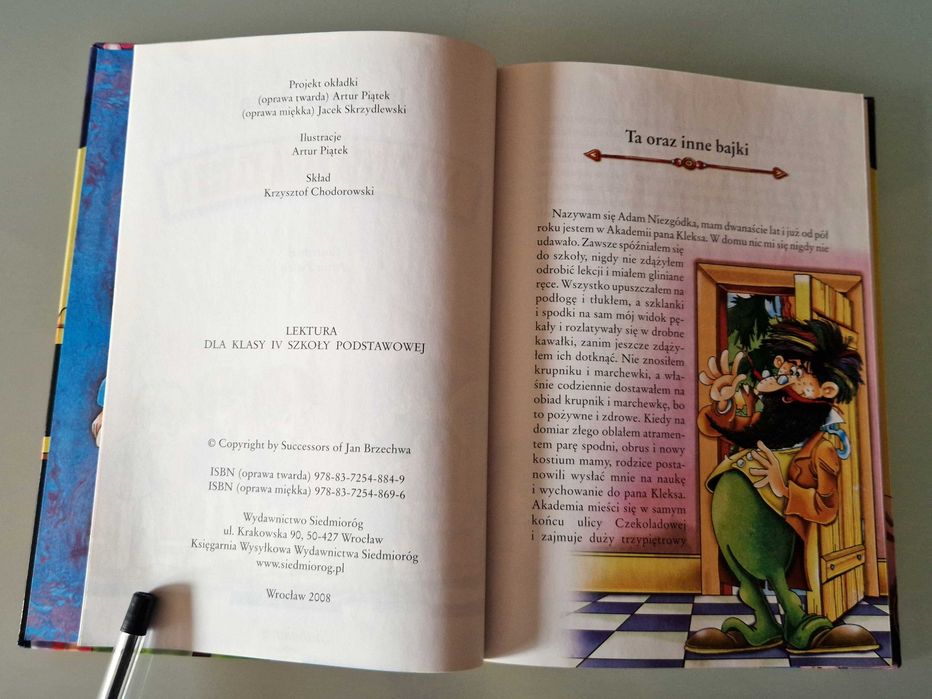 Jan Brzechwa - Akademia Pana Kleksa (wyd. Siedmioróg)