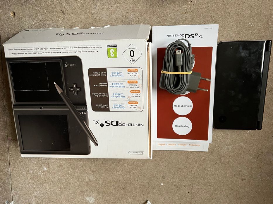Nintendo DS XL + opakowanie + ładowarka