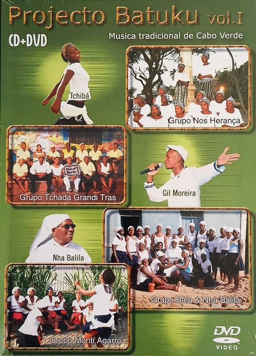 Projecto Batuku Vol. 1 - Musica Tradicional De Cabo Verde - CD + DVD NOVO / SELADO