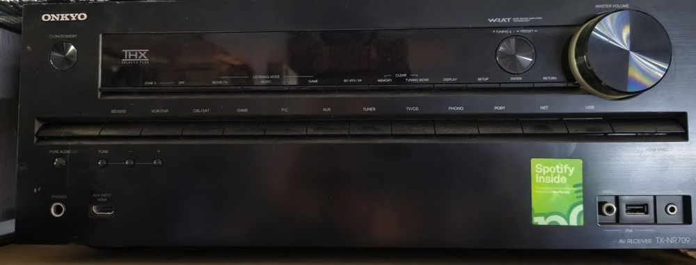 Amplituner onkyo tx nr709 sprawny