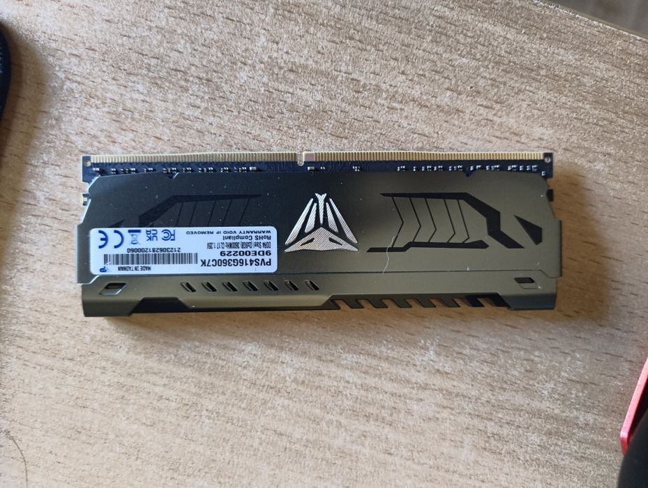 Pamięć ram ddr4 1x8gb 3600Mhz