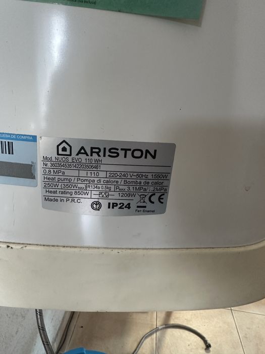 Bomba calor AQS 110lt