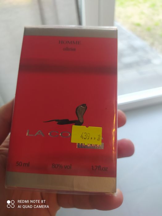 La cobra homme parfum