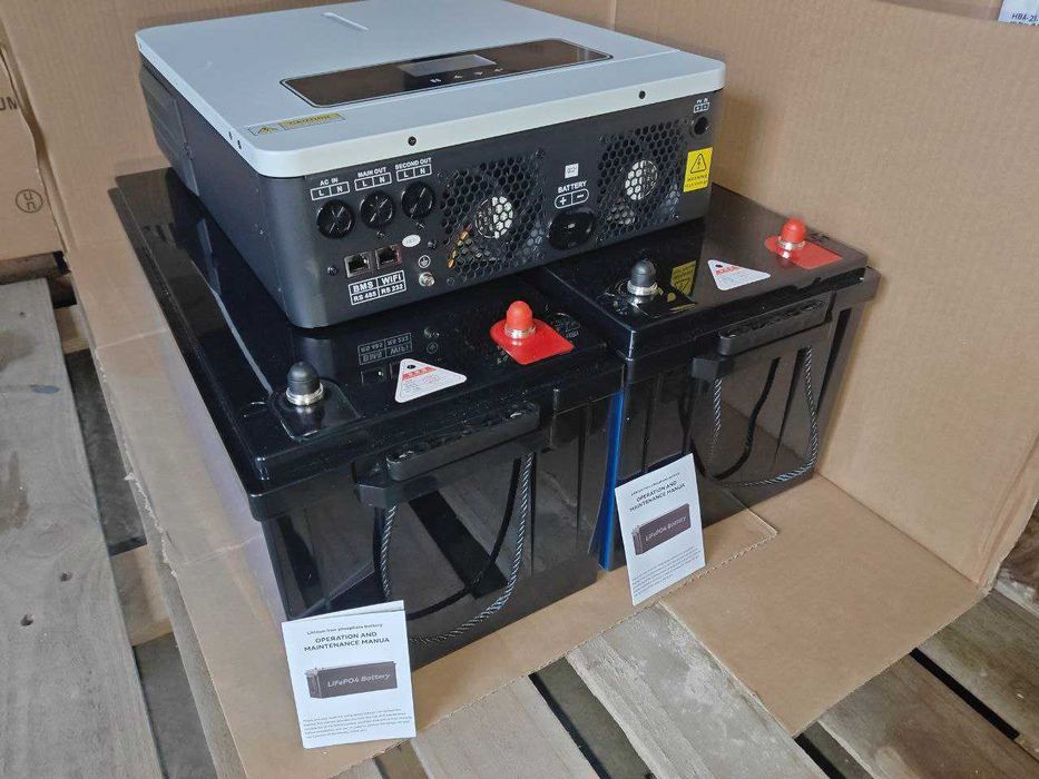 Інвертор гібридний Daxtromn  В НАЯВНОСТІ 6.2kW/48В+BMS (6.2KW)