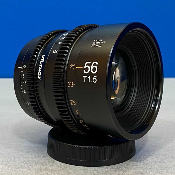 Viltrox S 56mm T1.5 (Sony E) - NOVA - 3 ANOS DE GARANTIA