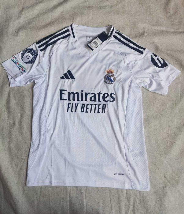 Camisola Real Madrid - Kylian Mbappé - Edição Champions League 2023/24