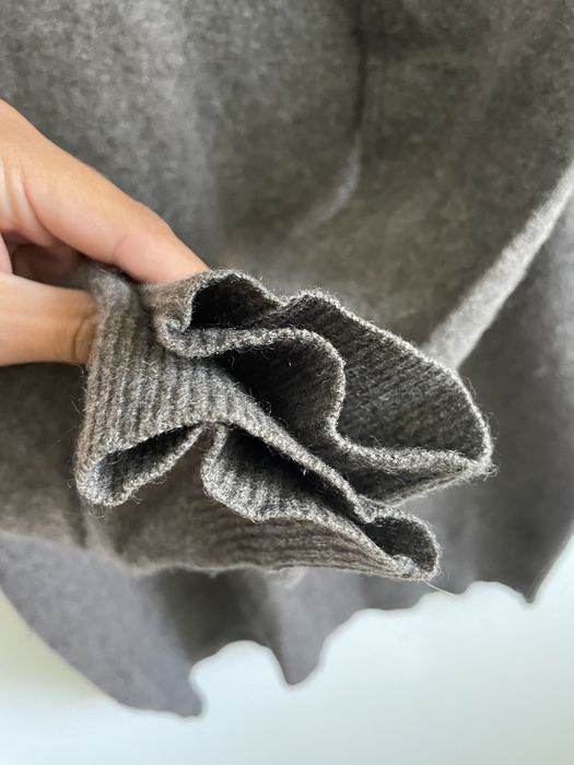 Zara 100% kaszmir brązowy ultra miekki i ciepły sweter