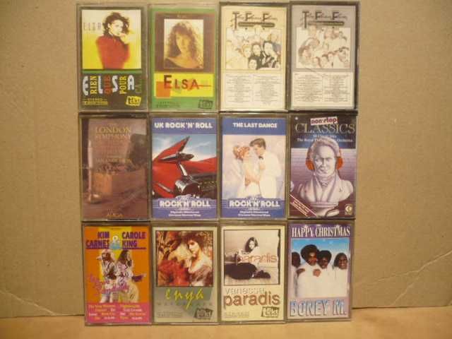 Wyprzedaż kaset magnetofonowych.Zestaw Pop + inne.NR.2.49 x MC.Polecam