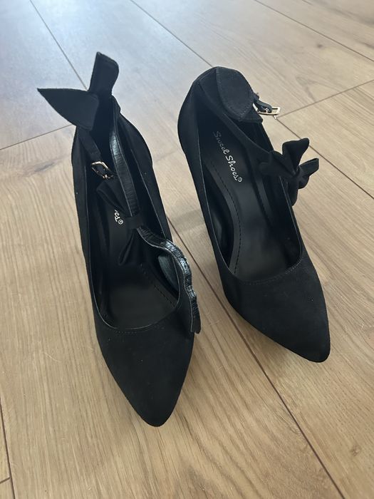 Szpilki czarne, rozmiar 36