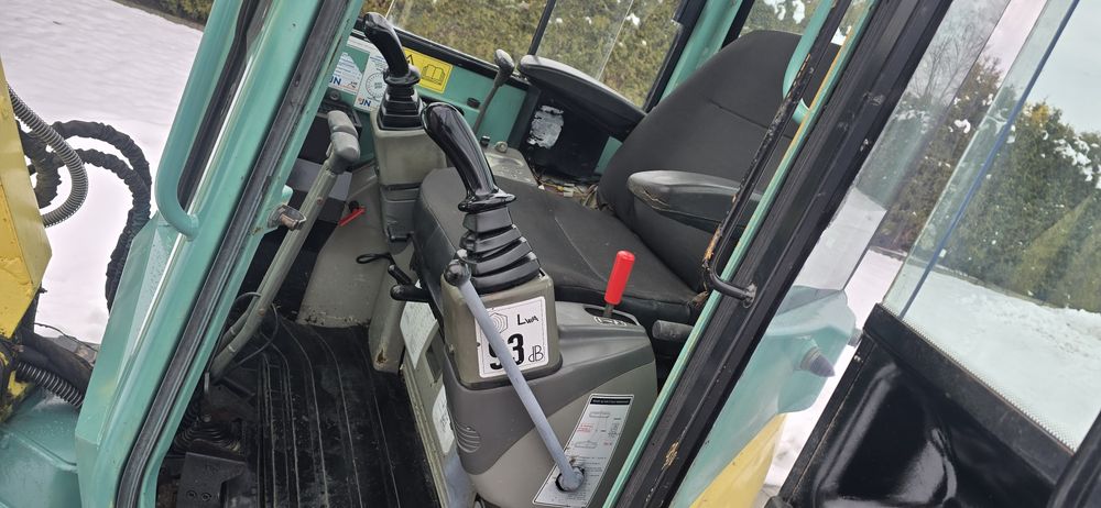 Minikoparka Yanmar 2.4t Obrys Mocna koparka  Brutto
