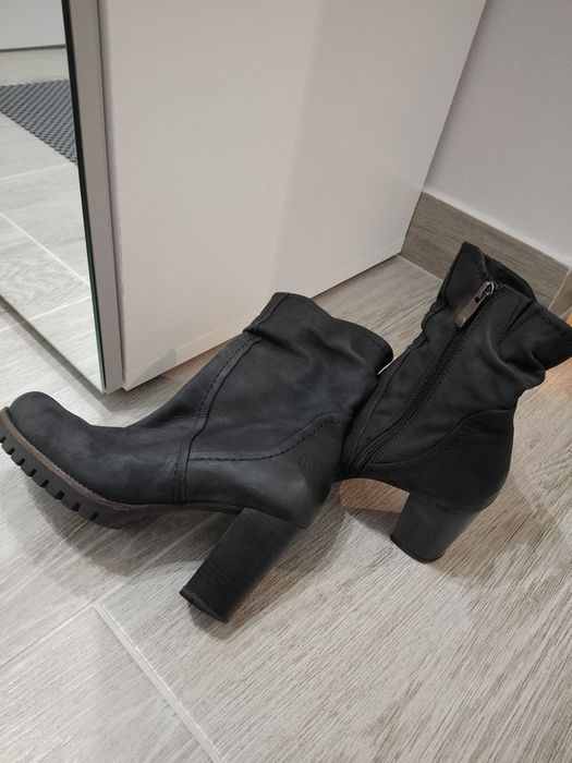 Buty skórzane Marco Tozzi