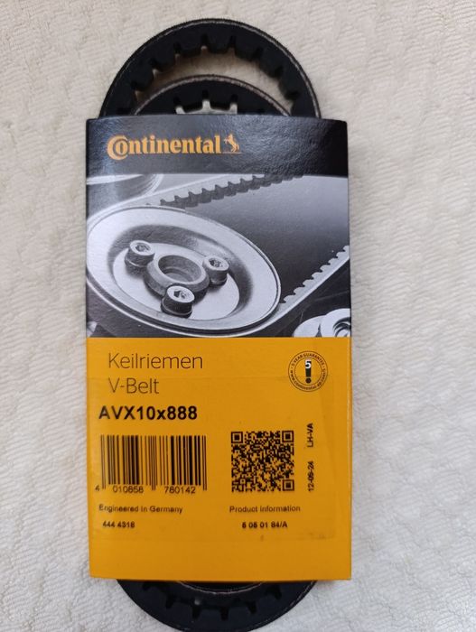 Приводной клиновой ремень Contitech(Continental) AVX10x888
