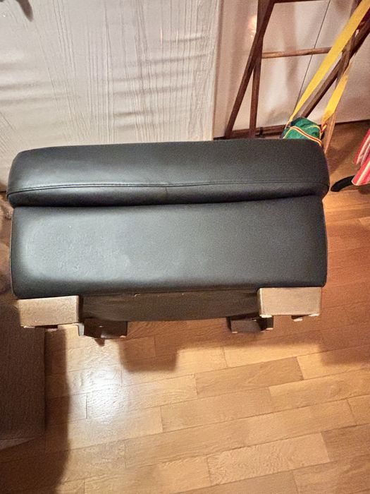 Banqueta / mesa de apoio preta Ikea