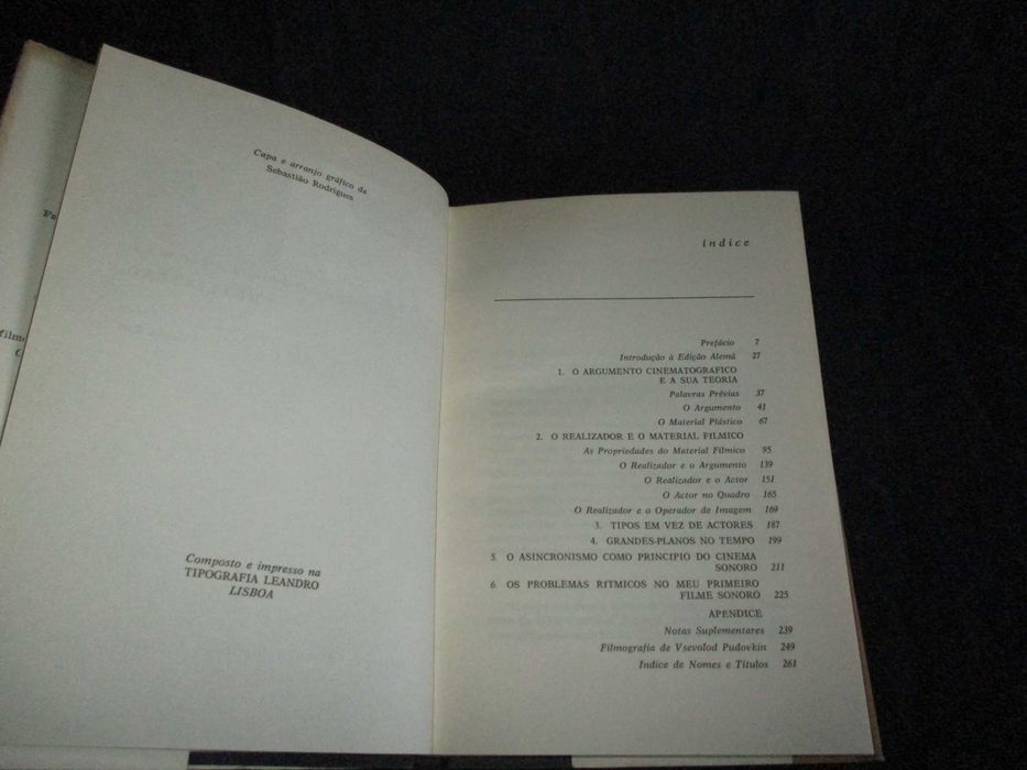 Livro Argumento e Realização Vsevolod Pudovkin