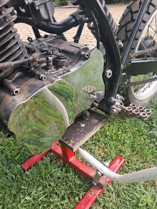 Yamaha xt 350 progeto scrambler