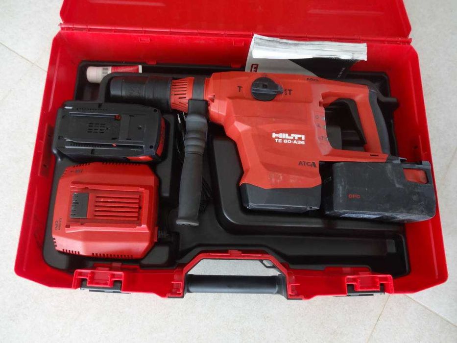 Martelo demolidor Hilti TE 60-A36 ATC / AVR - Como novo