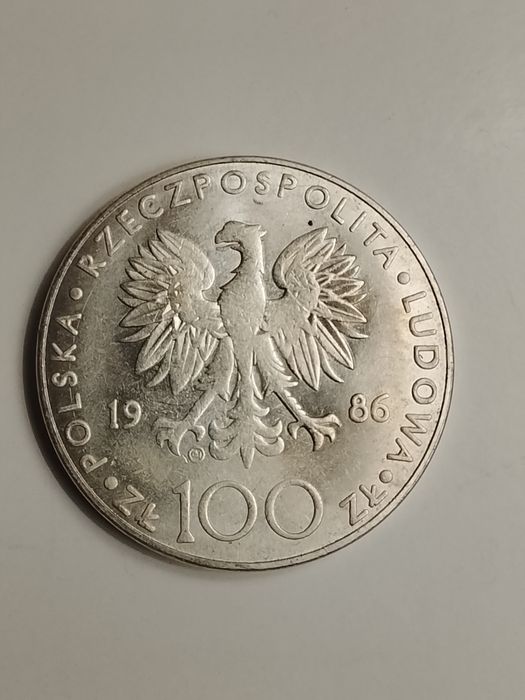 100 złotych Jan Paweł II 1986 kopia.