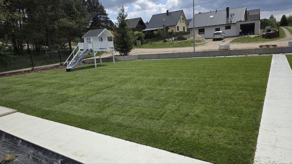 Trawa w rolce *Premium* - PLANTACJA | Montaż