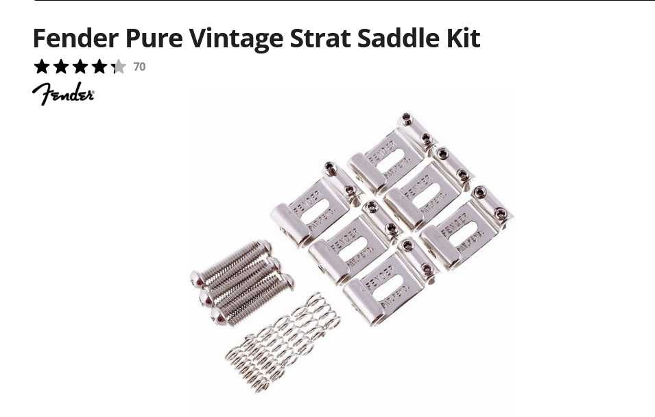 FENDER STRAT Pickguard-Capas pickups-Slides-Selector 5 posicões-Pedais