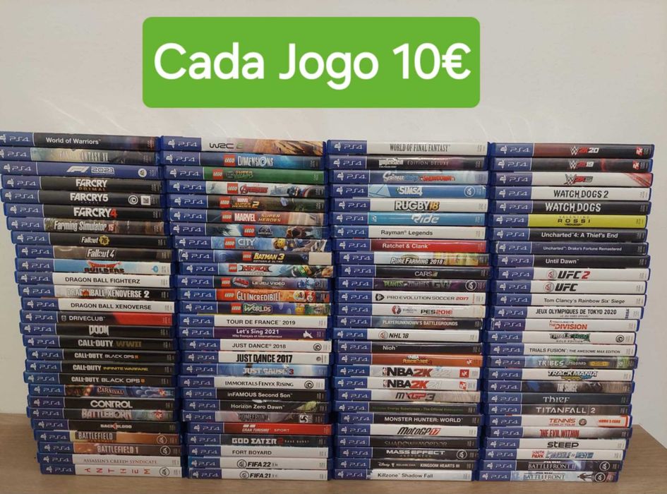 Jogos Ps4 Originais ( Cada 10€ )
