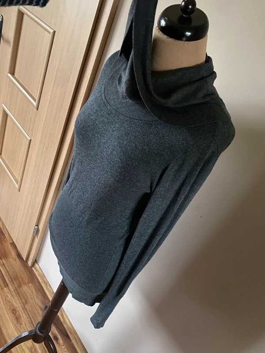 Tatuum sweter lekki cienki xxl 44 +size 42 golf komin sukienka zima