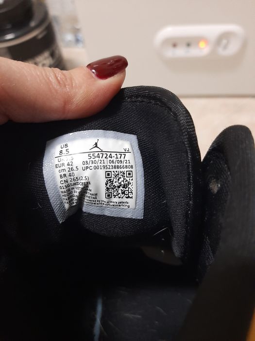 Nike Jordan 1 originais. Tamanho 42