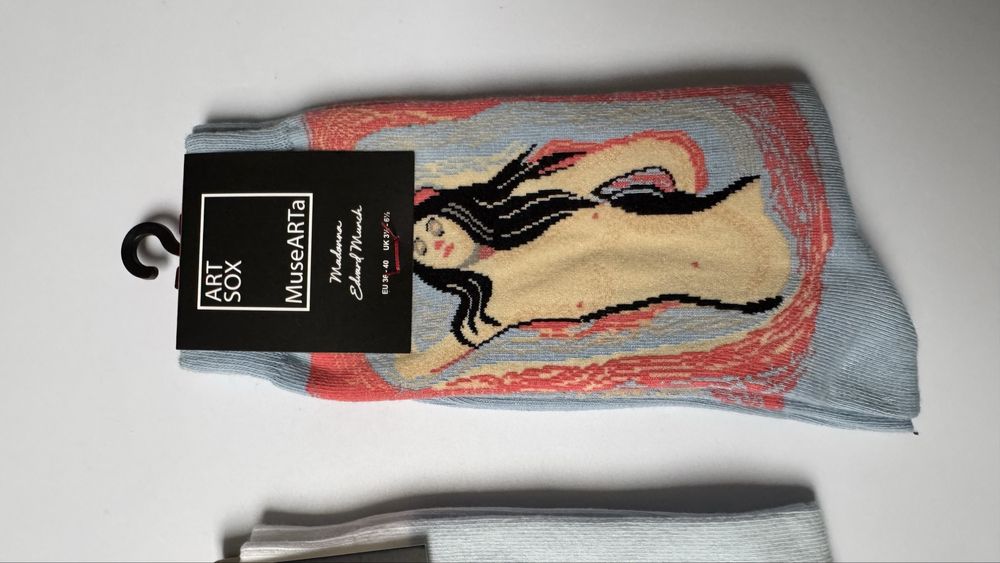 Nowe 3 pary skarpet Musearta 36/43 zestaw na prezent