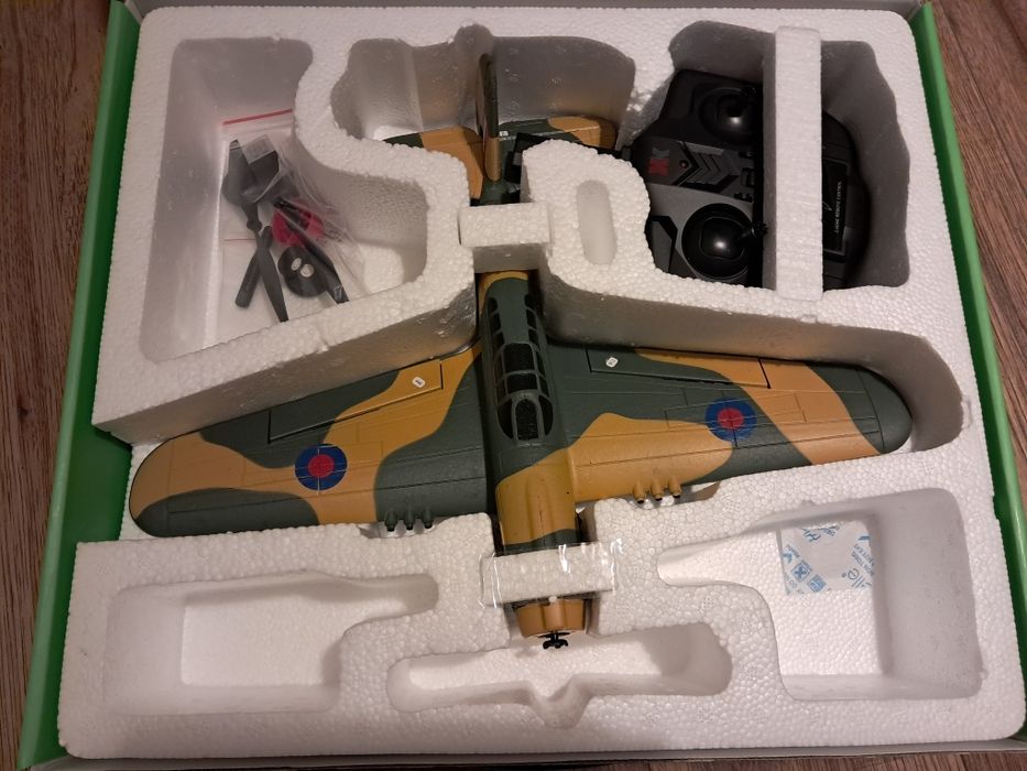 RC SAMOLOT XK A220 P40 6cio osiowy żyroskop RTF