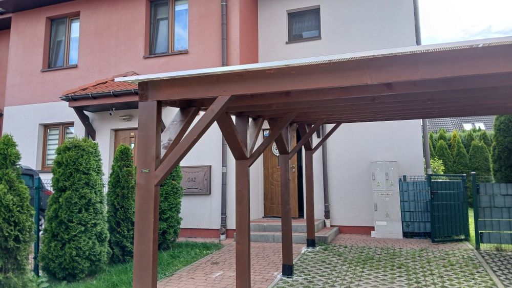 Zadaszenie na samochód garaż carport