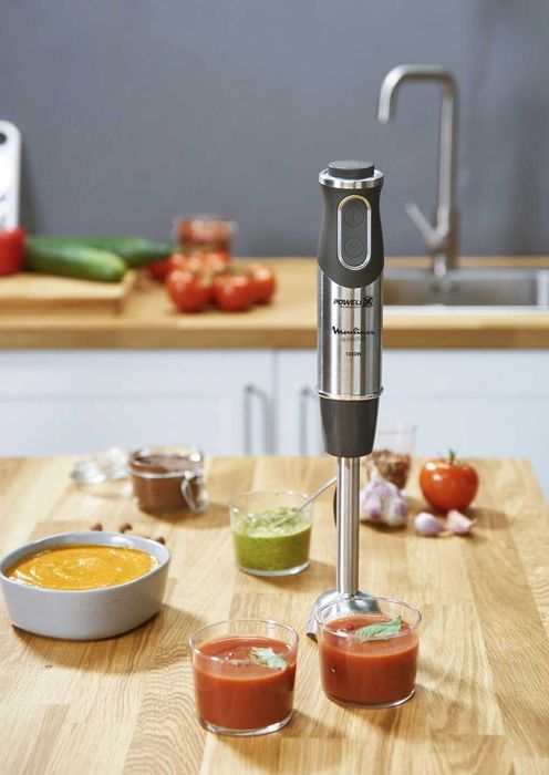 Blender ręczny Moulinex  1000 W srebrny/szary