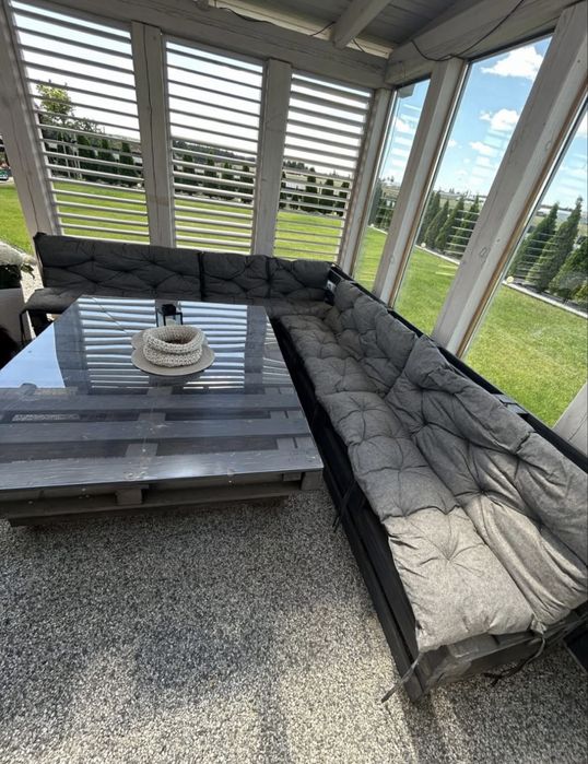 Meble ogrodowe z palet