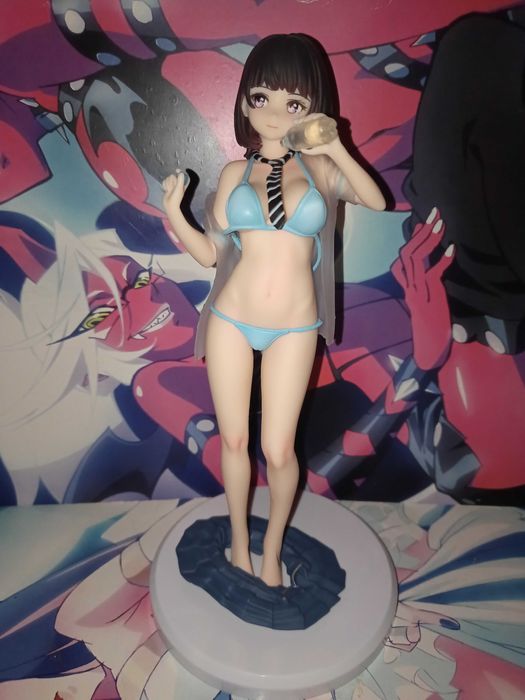 Аниме фигурка JK x ONAKA#1 Mizu o Nomasete Kurenai Doukyuusei.