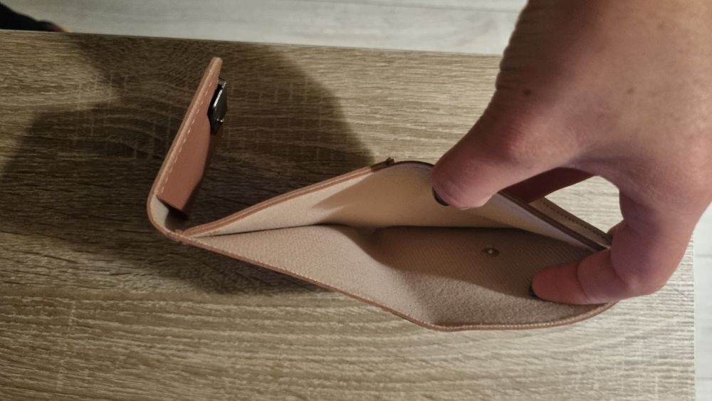 Portfel jasnoróżowy