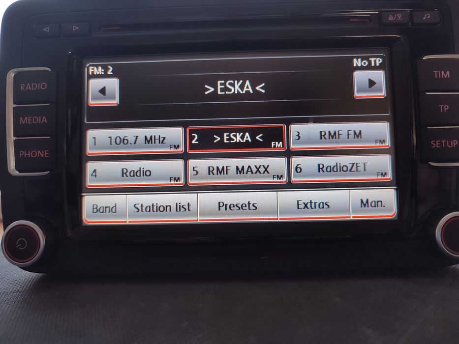 Radio Rcd 510 VW Golf Passat Touran  Caddy Tiguan Jetta Eos Polo T6 T5 Sirocco