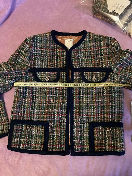 Твідовий костюм Sandro