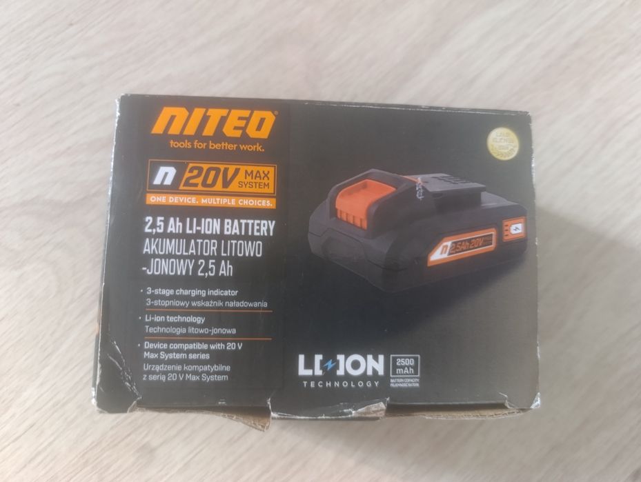 Akumulator 20V Niteo Tools