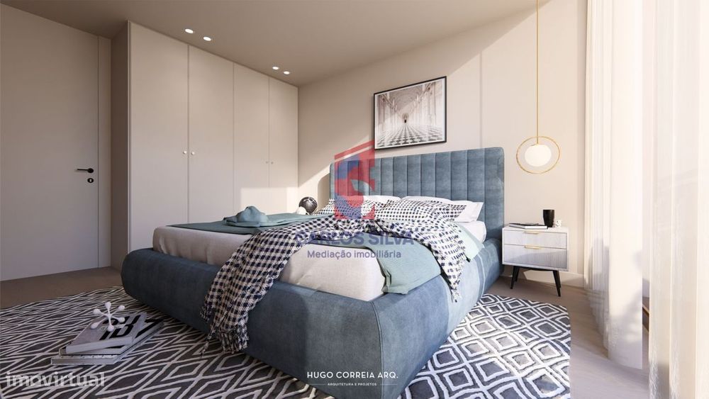 Apartamento T2 NOVO no Centro de Famalicão